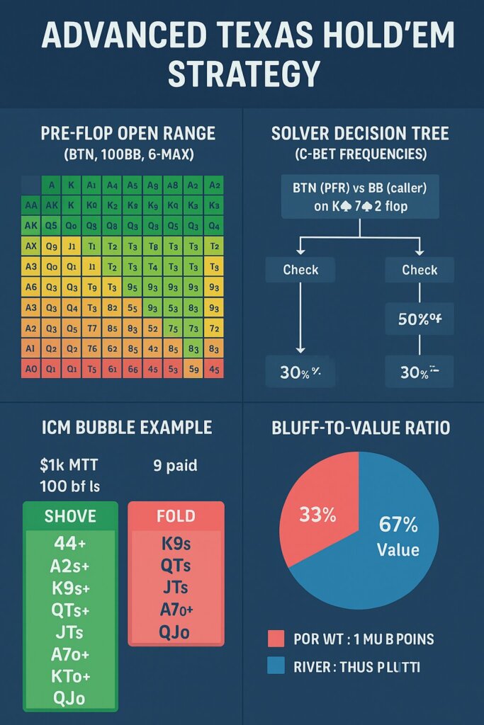 Advanced holdem concepts infographic