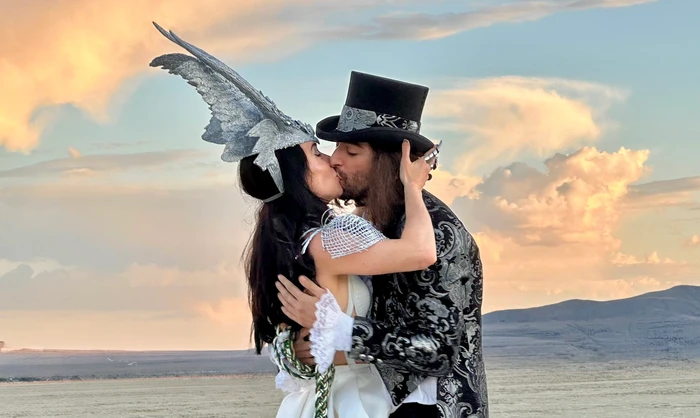Liv Boeree and Igor Kurganov Married at Burning Man