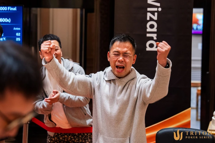 Elton Tsang Victorious in $100K Triton Jeju Short Deck NL