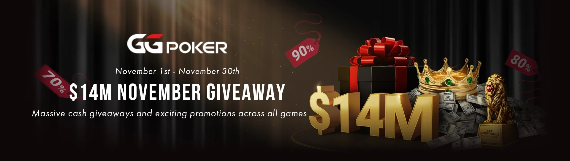 GGPoker November Giveaway GGPoker November Giveaway