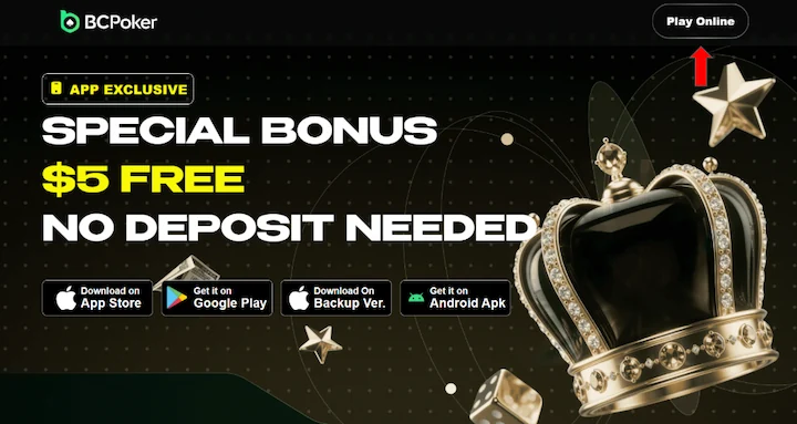 bcpoker landing page VIP-Grinders