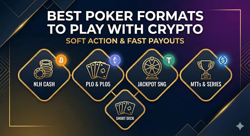Best Poker Formats to Play with Crypto Best Poker Formats to Play with Crypto