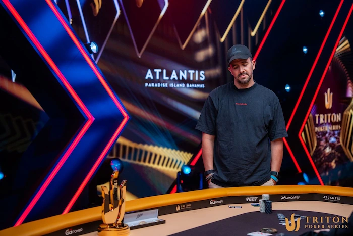 Andras Nemeth watches the final run out