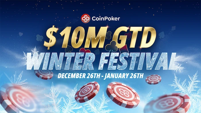 $10,000,000 GTD Winter Festival Series Coming on CoinPoker